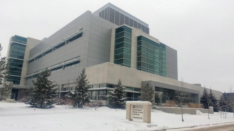 Exterior of Roy Romanow Provincial Laboratory 