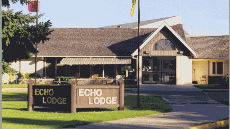 Exterior of Echo Lodge Special Care Home