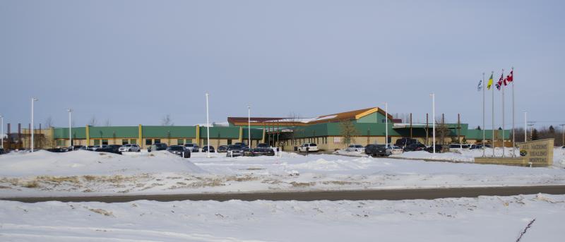 Exterior of All Nations' Healing Hospital