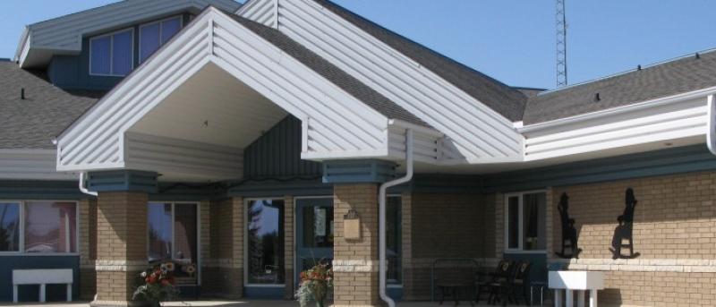 Exterior of Prairie Health Care Centre