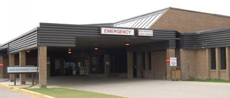 Exterior of Nipawin Hospital