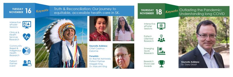 Presenters at this year's Research Showcase