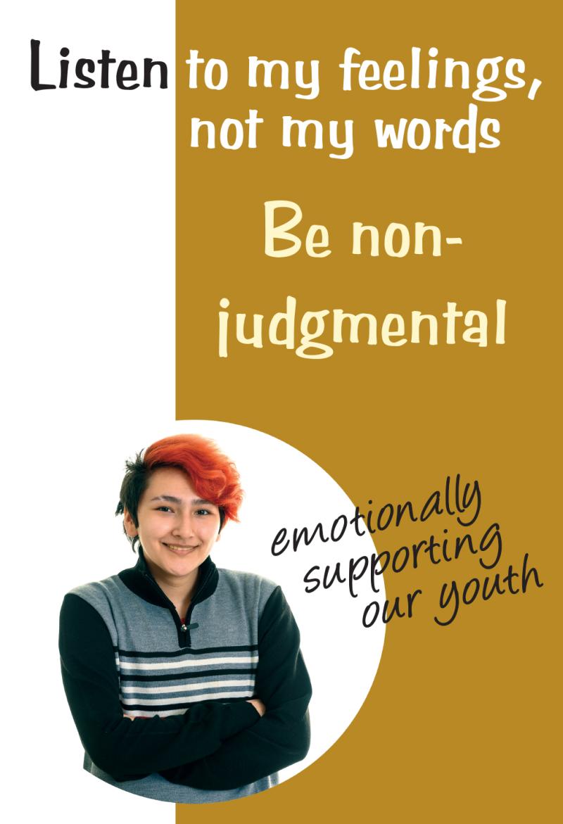 Listen to my feelings, not my words.
