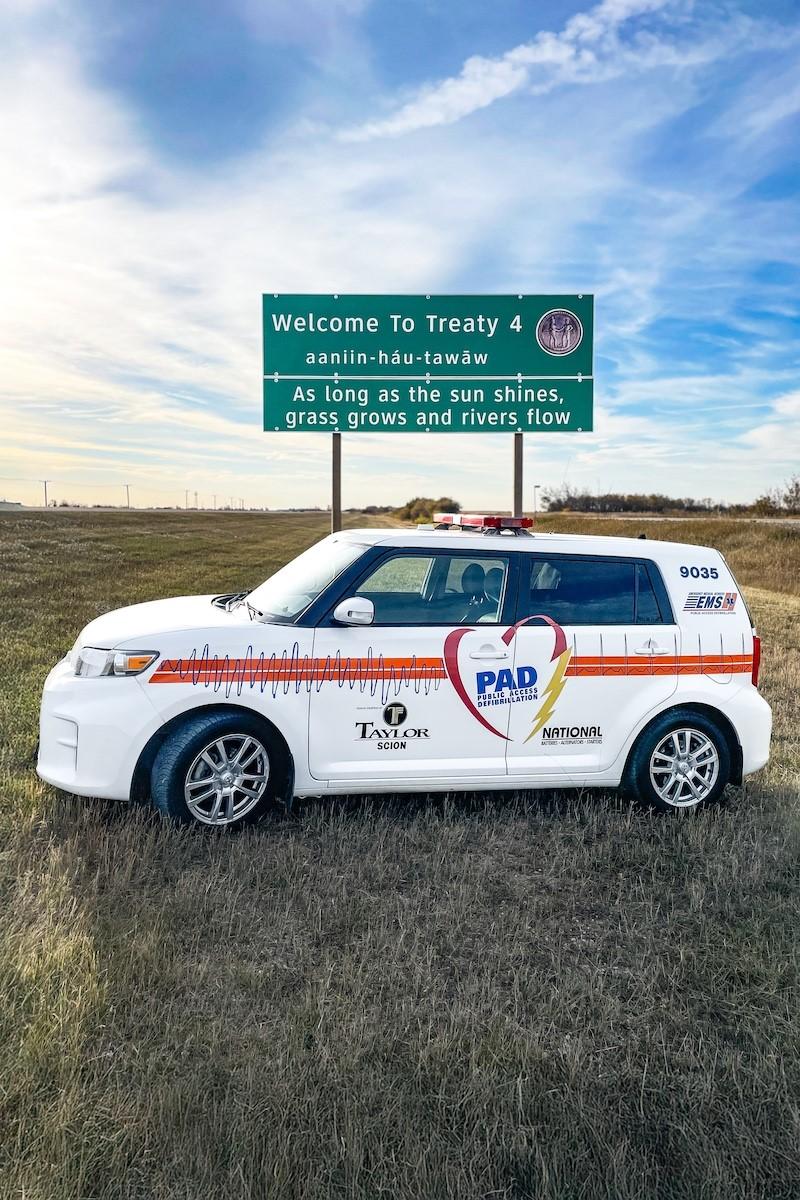 Public Access Defibrillation Car