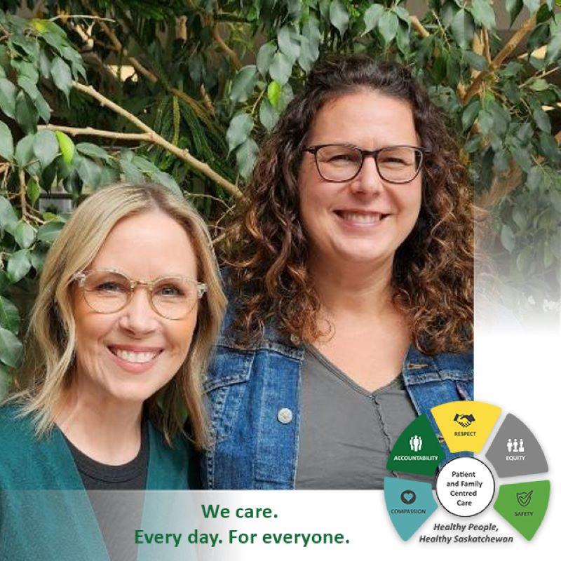 SHA Autism Navigators, Keri Whitehead (left) and Allison Ekdahl-Johnston (right).