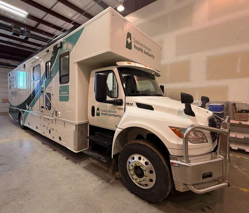 Photo of the Provincial Community Wellness Bus