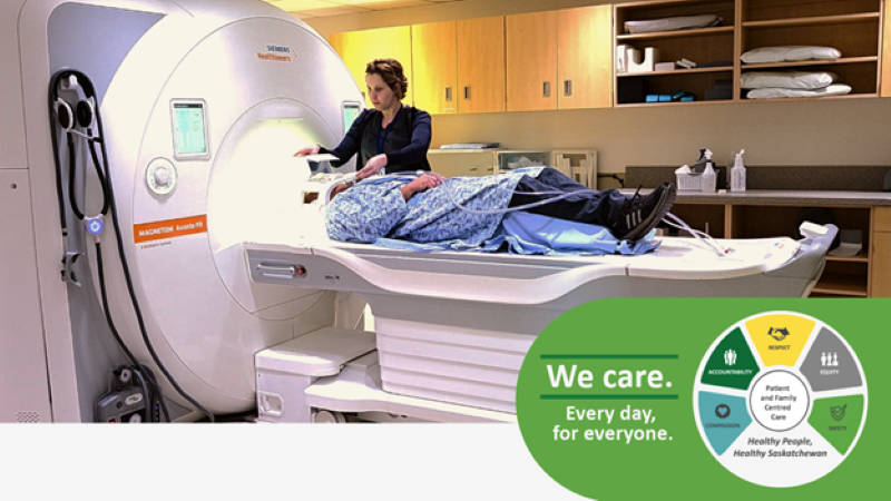 MRI with CARES logo